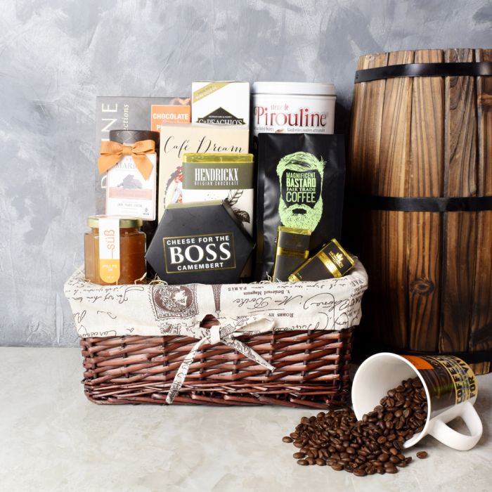 Forest Hill Coffee & Snack Basket from Los Angeles Baskets - Los Angeles Delivery