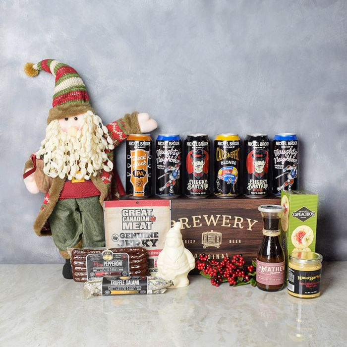 Gourmet Christmas Beer Gift Set from Los Angeles Baskets - Los Angeles Delivery