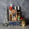 Happy Holidays Beer & Snacks Gift Basket from  Los Angeles Baskets - Los Angeles Delivery