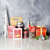 Holiday Warmth Coffee & Treats Basket from Los Angeles Baskets - Los Angeles Delivery