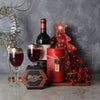 Holiday Wine & Cheese Gift Basket from Los Angeles Baskets - Los Angeles Delivery