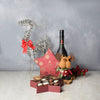 Hollyberry Christmas Liquor Set from Los Angeles Baskets - Los Angeles Delivery