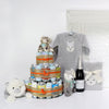 “Huggies & Chuggies” Celebration Gift Set from Los Angeles Baskets - Los Angeles Delivery