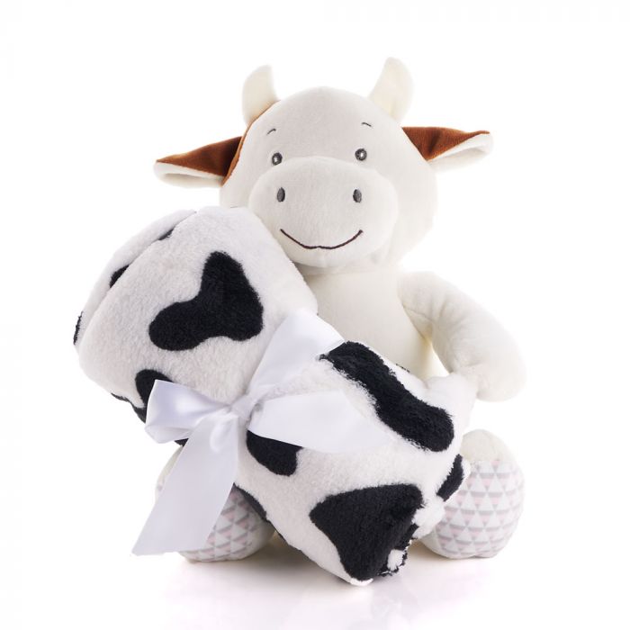 Hugging Cow Blanket from Los Angeles Baskets - Los Angeles Delivery