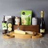 A wonderful gift for Rosh Hashanah or any other occasion, the Kosher Champagne Party Crate from Los Angeles Baskets - Los Angeles Delivery