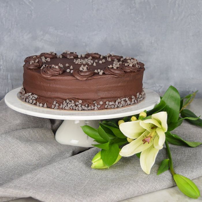 Large Vegan Chocolate Cake from Los Angeles Baskets - Los Angeles Delivery