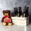 Parkdale Valentine’s Day Gift Crate from Los Angeles Baskets - Valentine's Gift Basket - Los Angeles Delivery