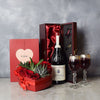 The Richview Valentine’s Day Wine Basket is a great gift for Valentine’s Day, as well as a birthday or an anniversary. Featuring wine, flowers and chocolate, it’s an iconic Valentine’s Day gift that’s perfect for showing someone how you feel from Los Angeles Baskets - Los Angeles Delivery