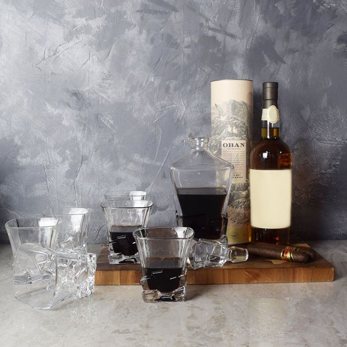 Spirits &amp; Cigars Gift Basket from Los Angeles Baskets - Los Angeles Delivery