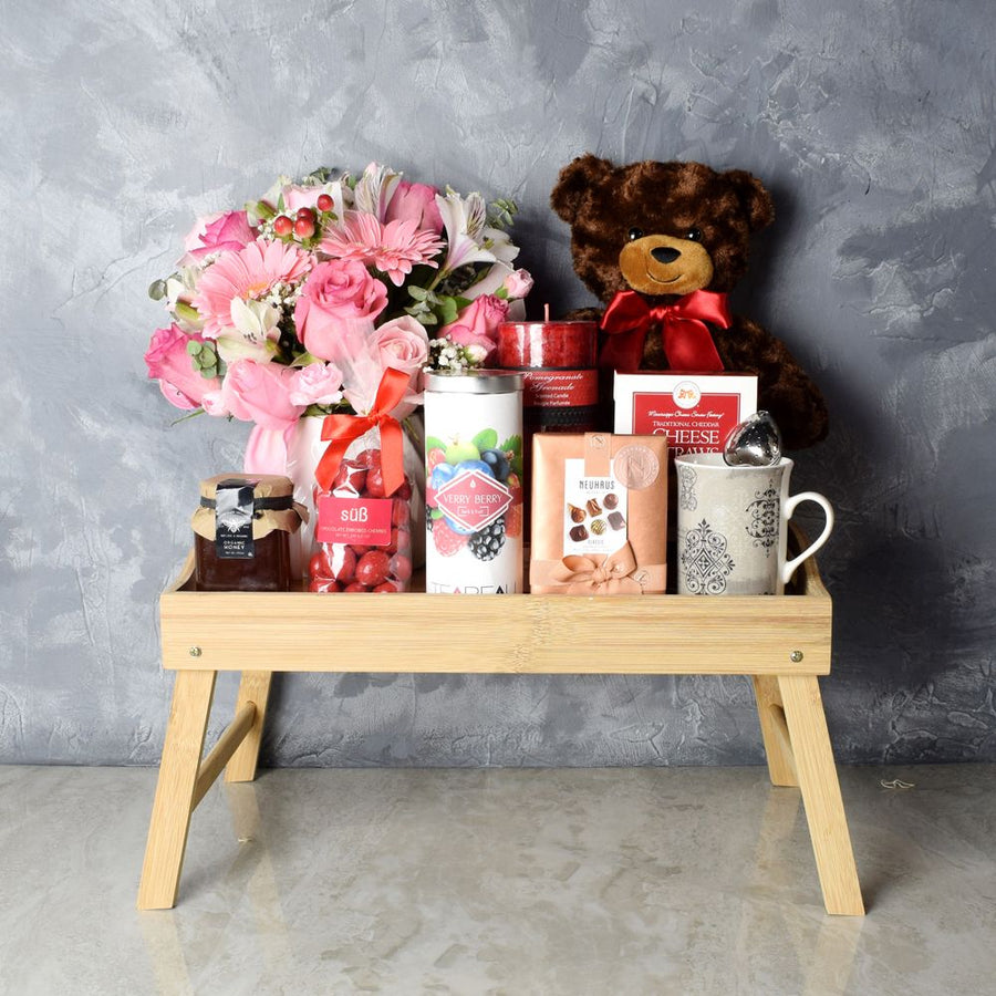 St. Lawrence Valentine’s Day Basket from Los Angeles Baskets - Valentine's Gift Basket - Los Angeles Delivery