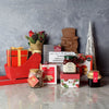 Sweet Christmas Sleigh Gift Basket From Los Angeles Baskets - Los Angeles Delivery