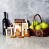 Thanksgiving Fruit & Wine Basket from Los Angeles Baskets - Los Angeles Delivery