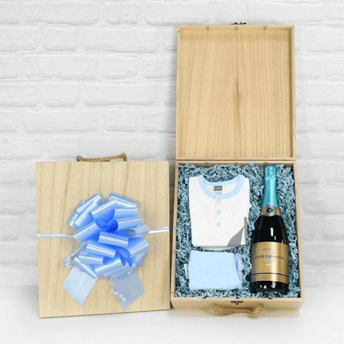 Welcome Home Baby Boy Celebration Gift from Los Angeles Baskets - Baby Gift Basket - Los Angeles Delivery